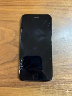 え*ん様 Apple iPhone 7 ブラック 画面にひびあり
