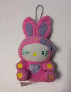 マック ハッピーセット キティ 2011年 カラフルバニー うさぎ ピンク