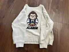 XLARGE KIDS トレーナー 120サイズ ホワイト