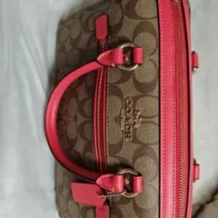 COACH シグネチャー ローワン サッチェル 新品