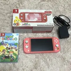 Switch Lite あつまれ どうぶつの森 しずえアロハ柄
