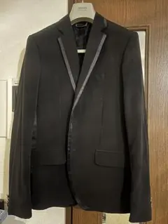 ドルガバ　ドルチェ&ガッバーナ　メンズ　タキシード　ブラック　光沢　48