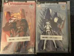 一番くじ　エヴァンゲリオン C賞 D賞　ビッグアクリルスタンド　セット