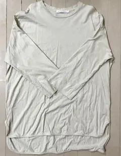 AMERICAN HOLIC ベージュ 長袖 Tシャツ