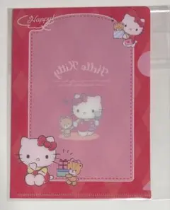 サンリオキャラクターズ ミニクリアファイル ハローキティ