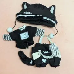 黒猫アウトフィット3点セット　オビツ11など