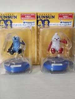 パペットスンスン ハッピーくじ おしゃべりフィギュアA賞 2個( A4、A8)