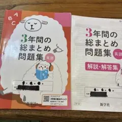 3年間の総まとめ問題集 英語 新学社