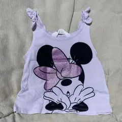 H&M Disneyディズニー ミニーちゃん タンクトップ キャミソールのサムネイル