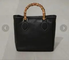 マルコビアンチーニ バンブーハンドル ハンドバッグ ショルダー付 レザー 牛革のサムネイル