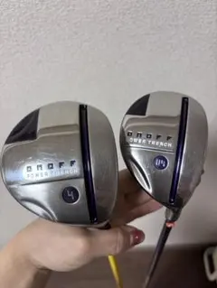 ゴルフクラブ　ダイワ　オノフ　POWER TRENCH 4W 4U 2本セットのサムネイル