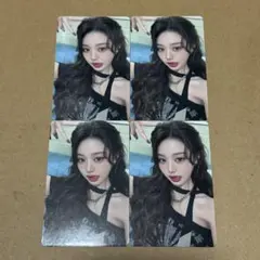 ウォニョン　トレカ　4枚　ソロ盤　Be Alright IVE