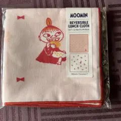 ムーミン リバーシブルランチクロス リボンドット