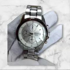 SEIKO V657-7100 クロノグラフ パンダ文字盤 - メルカリ