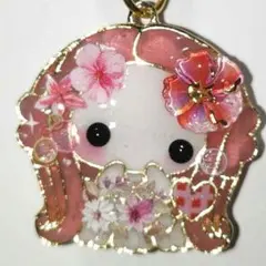 裏はリボンのあまびえちゃん✦キーホルダーのサムネイル