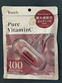 【新品未開封】YunthユンスピュアビタミンC美白シートマスク7枚入 即日発送のサムネイル