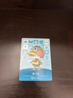 あつ森 amiiboカード まりも