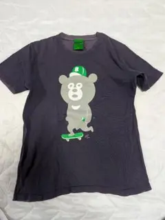 BEAMS クマ スケートボード Tシャツ