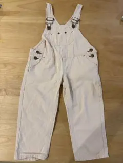 LAGKAW キッズ オーバーオール サロペット アイボリー