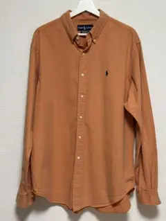 美品 Ralph Lauren レギュラーカラー長袖BDシャツ