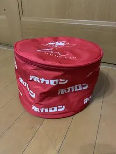 しまむらMUMU & CO. ジッパー付き収納ケース レッド