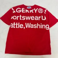 GERRY ロゴTシャツ 総柄プリント M（D281）のサムネイル