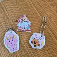 BT21 COOKY SHOOKY KOYAのキーホルダーセット