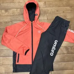 【美品】アンブロ ピステ上下 セットアップ ナイロンジャケット M