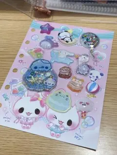 シールおすそわけ あわわちゃん シナモン 正規品入り