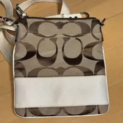 I*C様 COACH コーチ サコッシュ ショルダーバッグ キャンバス　シグネー