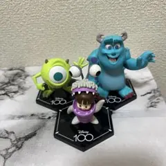 ディズニー100 モンスターズインク　ミニフィギュアコレクション　マイク　サリー
