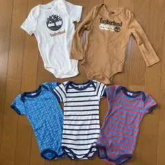 TimberlandとPetit Bateauロンパースセット 6-9ヶ月