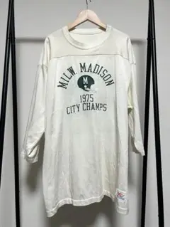 フットボールt 長袖カットソー