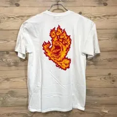 旧タグ L サンタクルーズ 希少 ファイヤーハンド スクリーミング T 