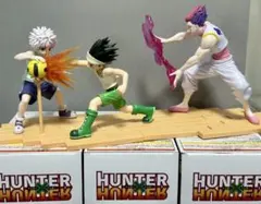 箱あり　ハンター×ハンター　ゴン　キルア　ヒソカ　G.I編フィギュア