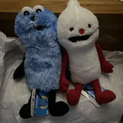 パペットスンスンおすわりBIGぬいぐるみ　スンスン　ノンノン　2点セット