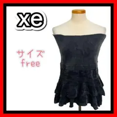 xe レディース　ミニワンピース　ミニスカート 　ギャル　freeサイズ