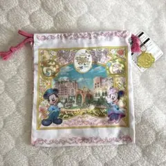 【新品タグ付け】ディズニーシー　ファンタジースプリングス　巾着