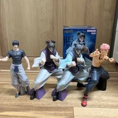 呪術廻戦　フィギュア　脹相　伏黒甚爾　宿儺　４体セット