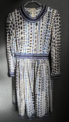 Averardo Bessi 花柄長袖ワンピース