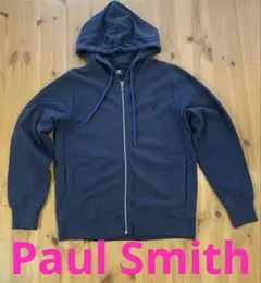 【Paul Smith】パーカー フーディー ジップアップ ネイビー