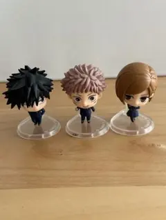 呪術廻戦 ミニフィギュア 虎杖悠仁 伏黒恵 釘崎野薔薇 3体セット
