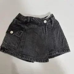 【ZARA】キッズ デニムキュロットスカート　104cm