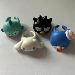 サンリオ ファッションリング2 4個セット