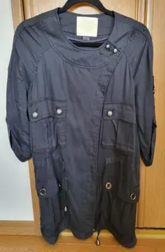 ⭐未使用⭐Jet Label テンセル100%ミリタリー風ライトコート 38