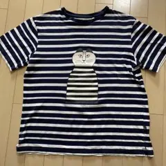 UNIQLO リサラーソン　コラボ　ストライプ Tシャツ 半袖