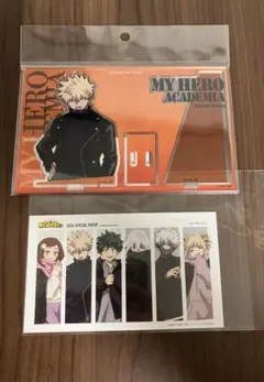 ヒロアカ　ベースヤードトーキョー　アクスタ　爆豪　カードデザインver