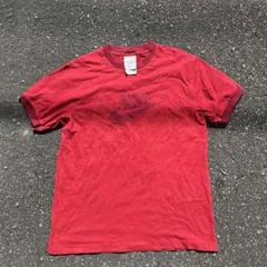 00s NIKE リンガーTシャツ archive y2k 赤 グランジ L