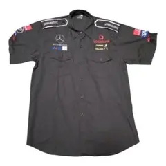 美品　半袖シャツ　メルセデスベンツ　F1ピットシャツ　レーシングシャツ Lのサムネイル