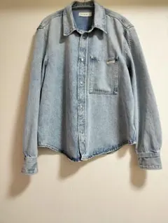 Calvin Klein Jeans ライトブルー デニムシャツ Sのサムネイル